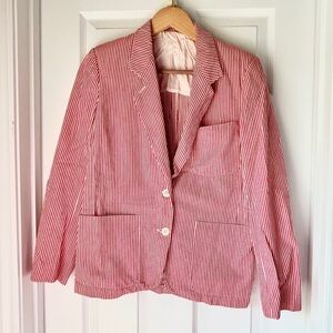Penny Black Seersucker Blazer